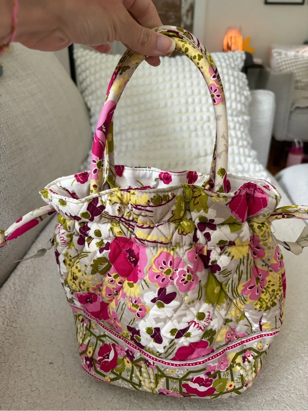 Vera Bradley Make Me Blush Glenna Sachel
